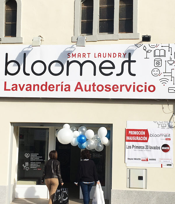 Inauguración Lavandería Autoservicio Bloomest en Campo de Criptana (Ciudad Real) - CLAT Lavanderías